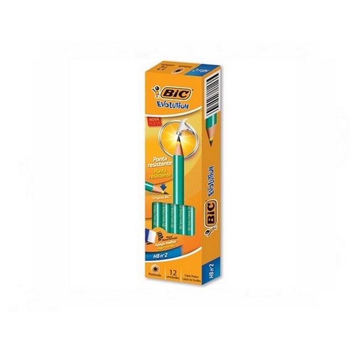 LAPIS BIC N.2 CONTE EVOLUTION PRETO C/12 UNID | Flaire - Referência em ...